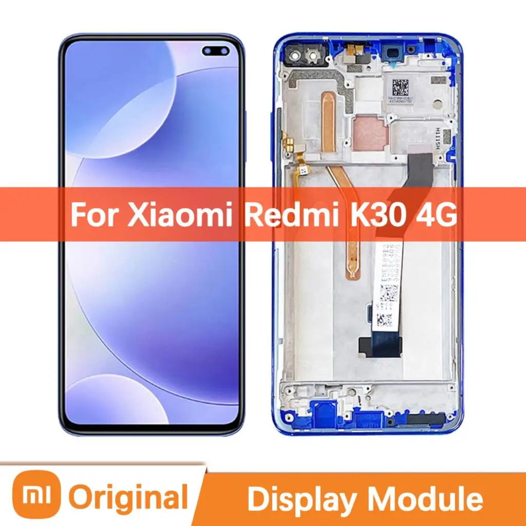 

6.67" 100% Original LCD Display For Xiaomi Redmi K30 4G Screen Touch Digitizer Replacement M1912G7BE M1912G7BC Hongmi Assembly