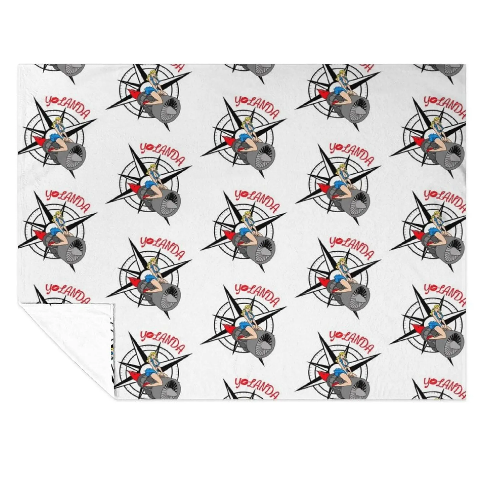 

Yolanda Pinup Throw Blanket Kid'S Sofa Decorative Throw Thermals For Travel Blankets