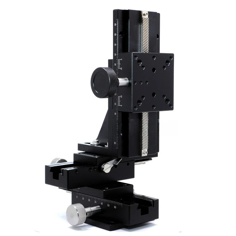 For Adjustment Platform Dovetail Groove XYZ Axis Large Stroke Precision Displacement Lifting Manual