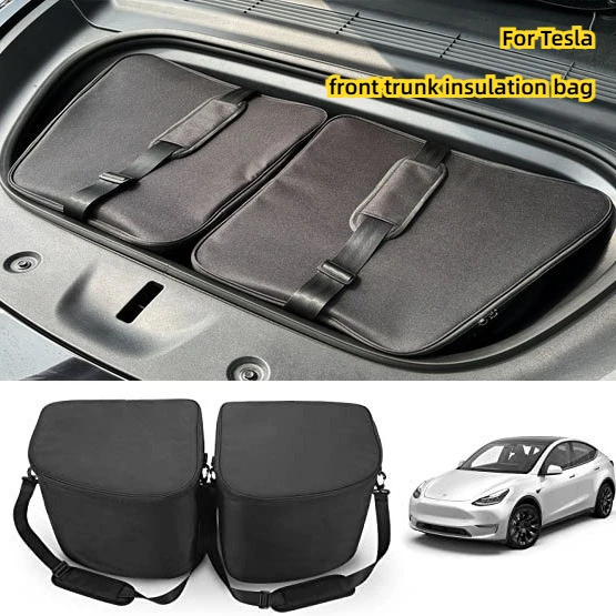 

Suitable for Tesla Model Y Model 3 Highland Storage Box Storage Bag, Insulation Bag Front and Trunk Storage Bag