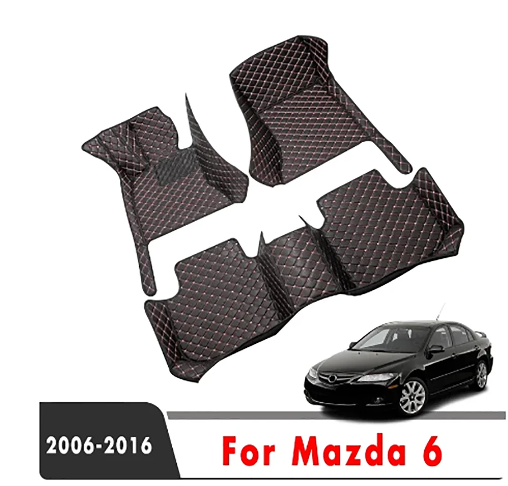 

Для Mazda 6 2016 2015 2014 2013 2012 2011 2010 2009 2008 2007 2006 аксессуары для автомобильного интерьера продукция ковры LHD Автомобильный напольный Ma