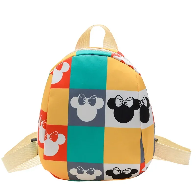 Disney Mickey Mouse Children\'s Schoolbag Cartoon Printing Kindergarten Backpack for Children Fashionable Woman Boys Girls Gifts