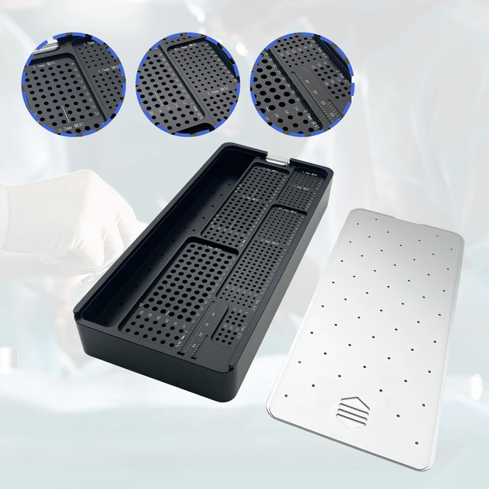 Cortical Locking Screw Case Orthopedic Screws Box Aluminium Box Orthopedic Instruments