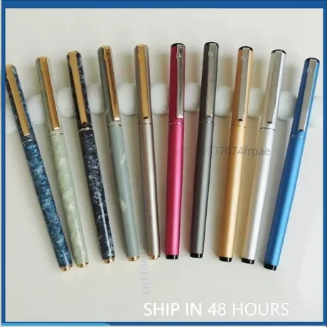 Ice Crack Color Coating For Wing Sung 621 Iridium Pen Replica Model 261 Exquisite Retro Appearance Daily Office Writing （5pcs）