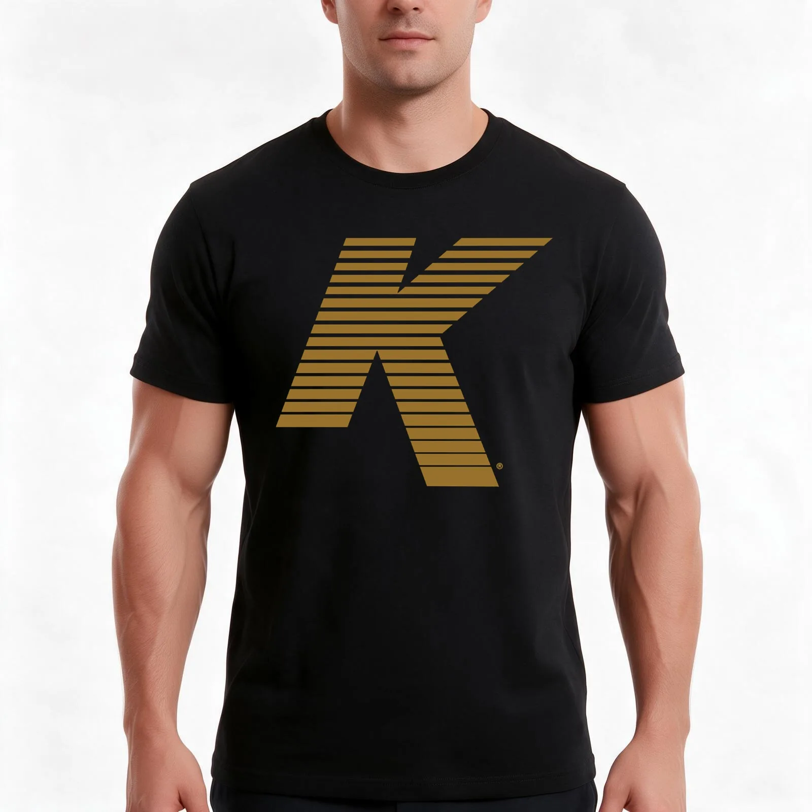 Zildjian k logo T-Shirt, Summer Casual Cotton Tee, Oversized Streetwear Tops, Vintage Graphic Print, Loose Fit Short Sleeve