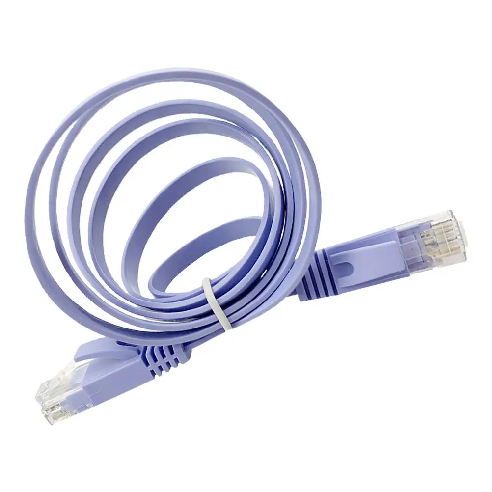 1Pcs Gigabit Network Cable High Frequency Shielded Ethernet Cord for Data Center Cat6 Broadband Cable
