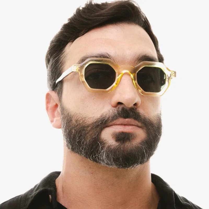 

Fashion Women Square Sunglasses Shades UV380 Retro Rivets Men Sun Glasses Man Sunglass Woman Eyewear Men's