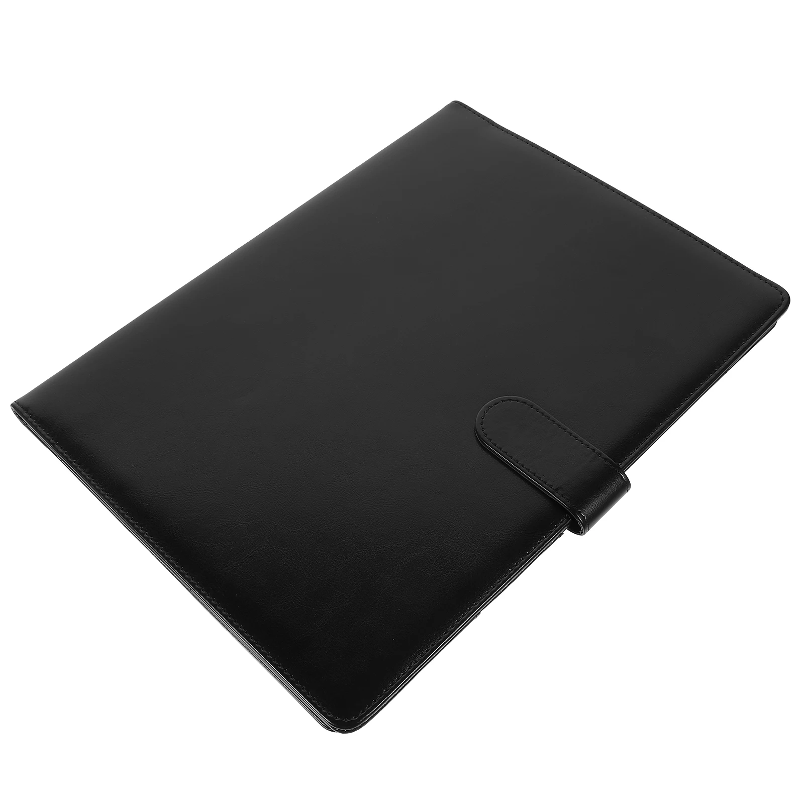

Portable Business Folder A4 Document Binder Portfolio Organizer Flat File Folder Stainless Steel Clips Paper Organization
