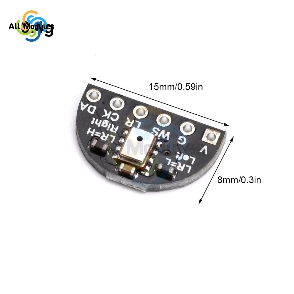 Modulo microfono I2S modulo microfono singolo interfaccia I2S ad alta sensibilità Sipeed