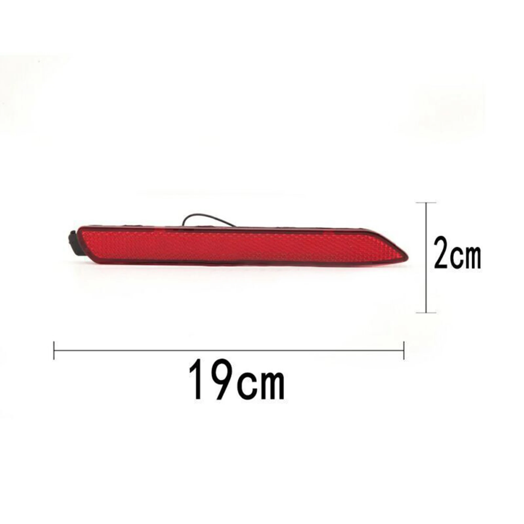 المصد الخلفي عاكس أضواء لتويوتا RAV4 2014 2015 2016 2017 2018 2019 الضوء الخلفي ABS استبدال 81920-08010 81920-48012 #3