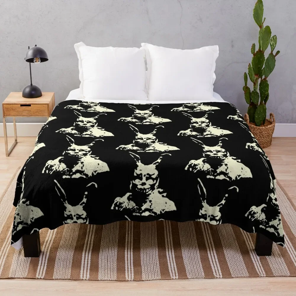 

Frank - Donnie Darko Throw Blanket Portable Lightweight Blanket for Travel Camping