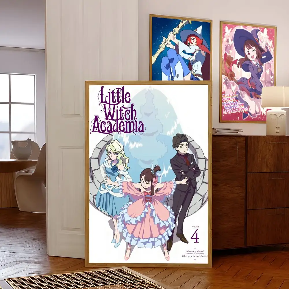 Magic Anime L-Little Witch AcademiaS Poster For Living Room,bedroom,outdoor,bar,Hallway Bar Wall Art Prints Decoration Gifts