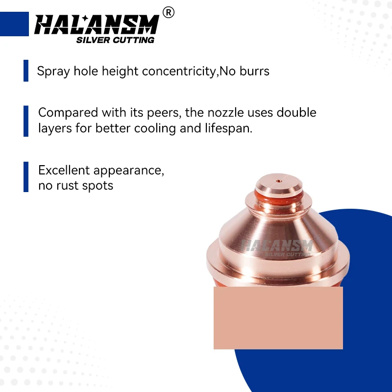 Best quality  plasma cutting nozzle 220182 220188 electrode 220181 220187 shield 220183 220189 for HPR130XD
