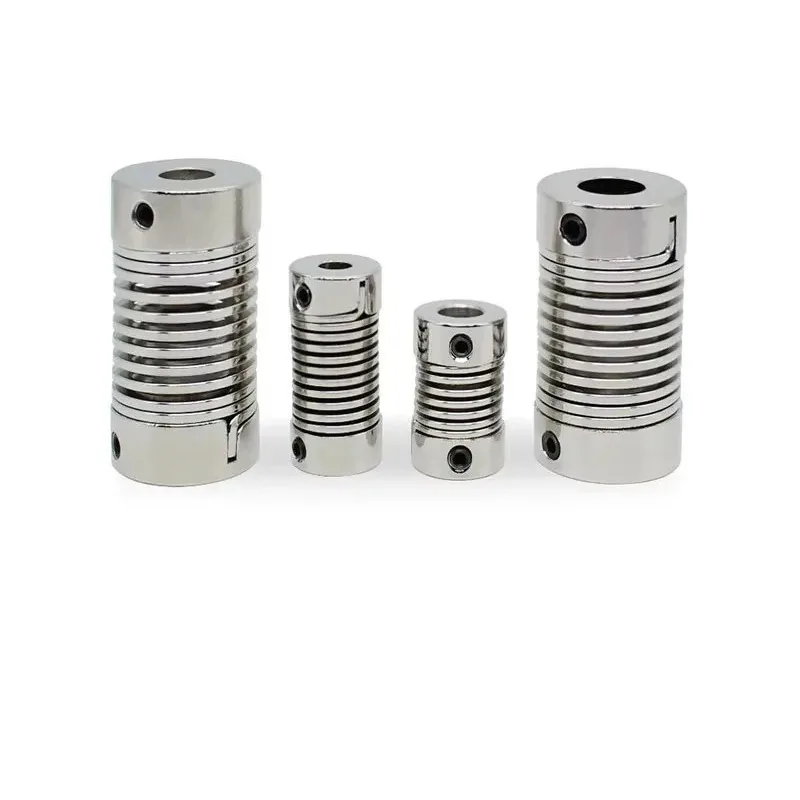 Stepper Servo Motor Screw CNC Aluminum Alloy Spring Coupling Zero Clearance Lightweight Flexible