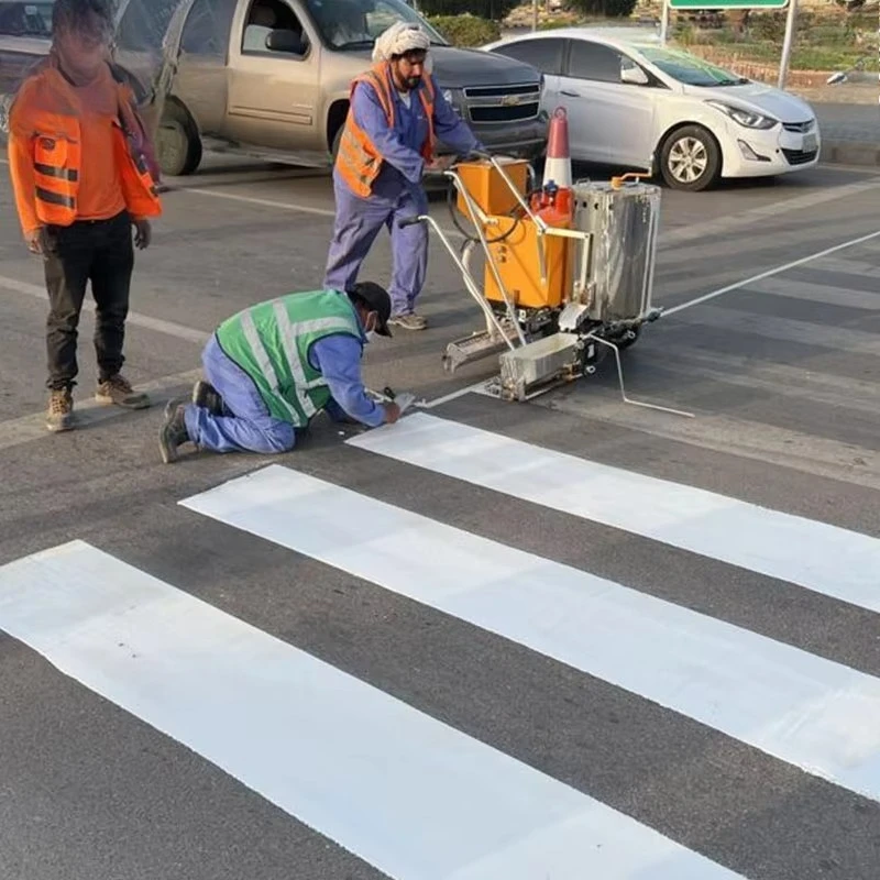 YG High Efficiency Automatic Paint Spray Gun Road Marking Industrial Cold Paint Road Line Marking Machine