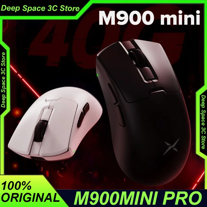 M900mini Pro Gaming Mouse Wireless 8k Polling Rate Paw3395 Lightweight Low Latency Ergonomic Custom Gamer Laptop PC Accessory