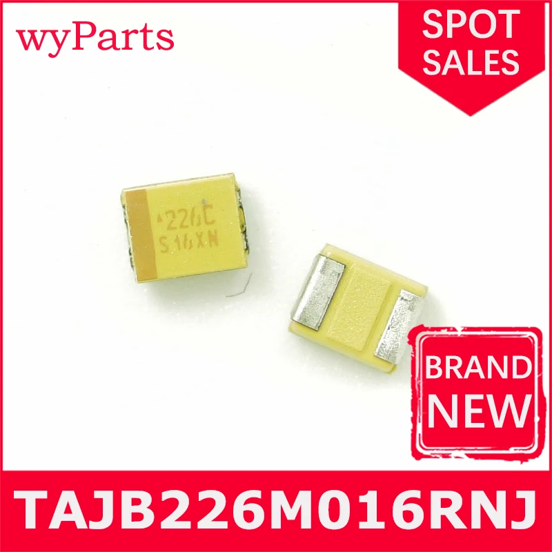 

New/1Pcs TAJB226M016RNJ 3528 16V 22UF TAJB226M016 Tantalum Capacitors