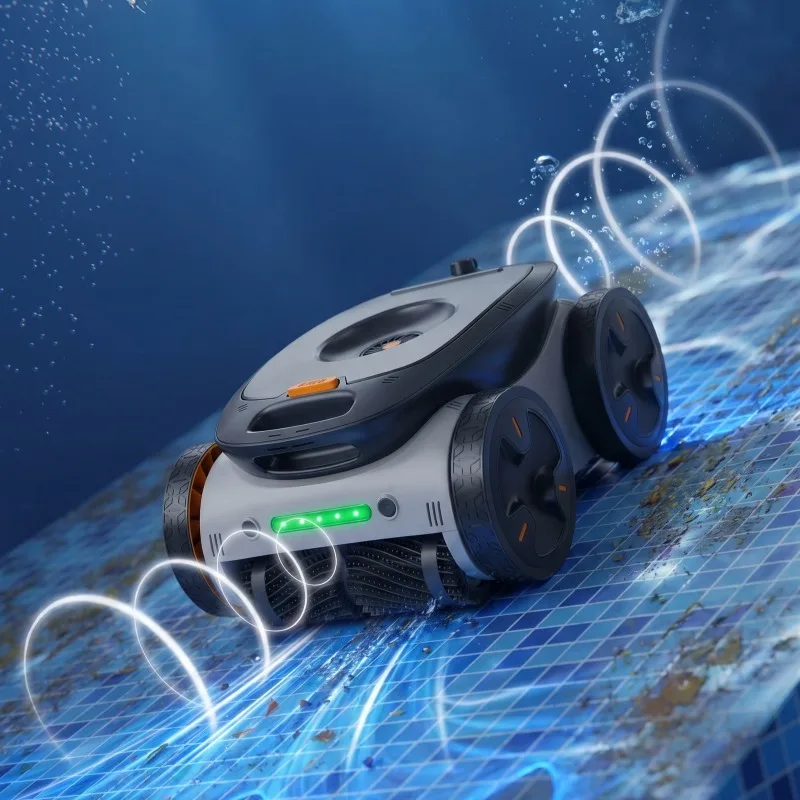 Cleanwell In-ground Above-ground Swimming Pool Automatic Vacuum Robotic Pool Cleaner