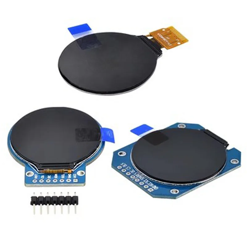 TFT Display 1.28 Inch TFT LCD Display Module Round RGB 240*240 GC9A01 Driver 4 Wire SPI Interface 240x240 PCB  For Arduino