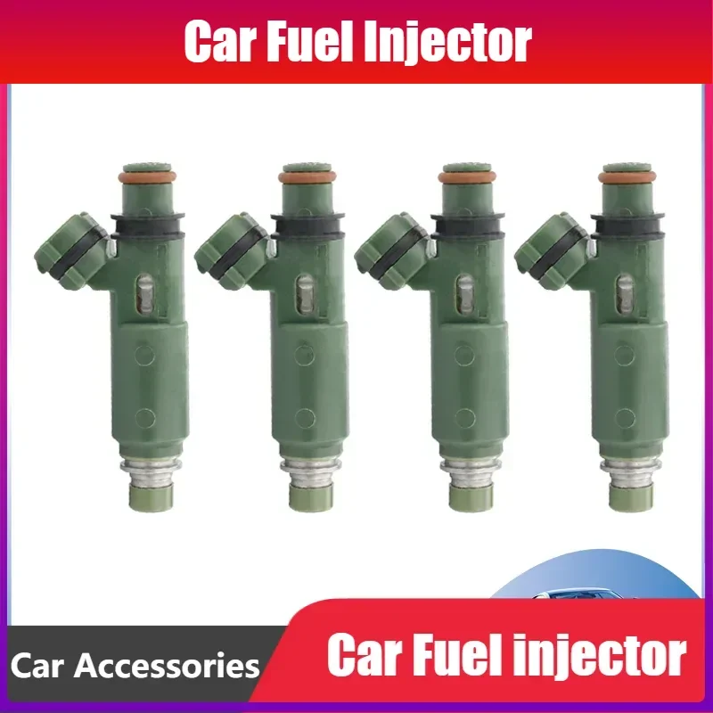 

High Quality 4 6 X 23250-66010 Original Fuel Injector Nozzle For Toyota Land Cruiser 100 1999-2009 1FZ 4.5 2325066010 23209-660