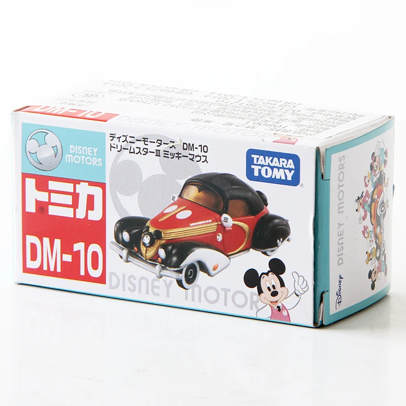 TAKARA TOMY Disney Dream Star Mickey diecast alloy model, colección de juguetes decorativos para niños, regalos de vacaciones para amigos