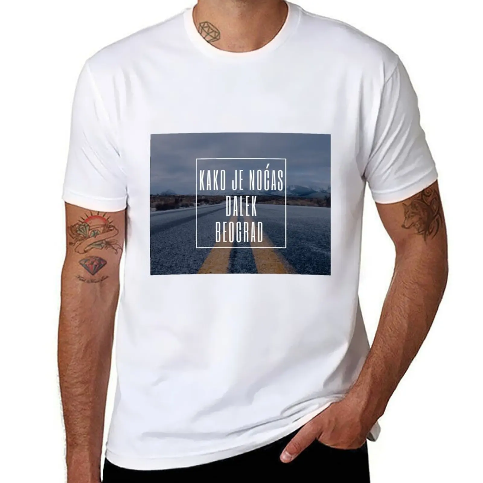 

Beograd is far away T-Shirt printed t shirts for man t shirts for man cotton funny T-Shirt