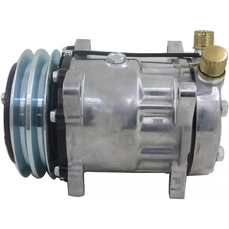 12V A/C Compressor SD7H15 7734 for Valmet & Valtra  6000 6100 6200 6250 6300 6400 6550 6600 (Mezzo Series)