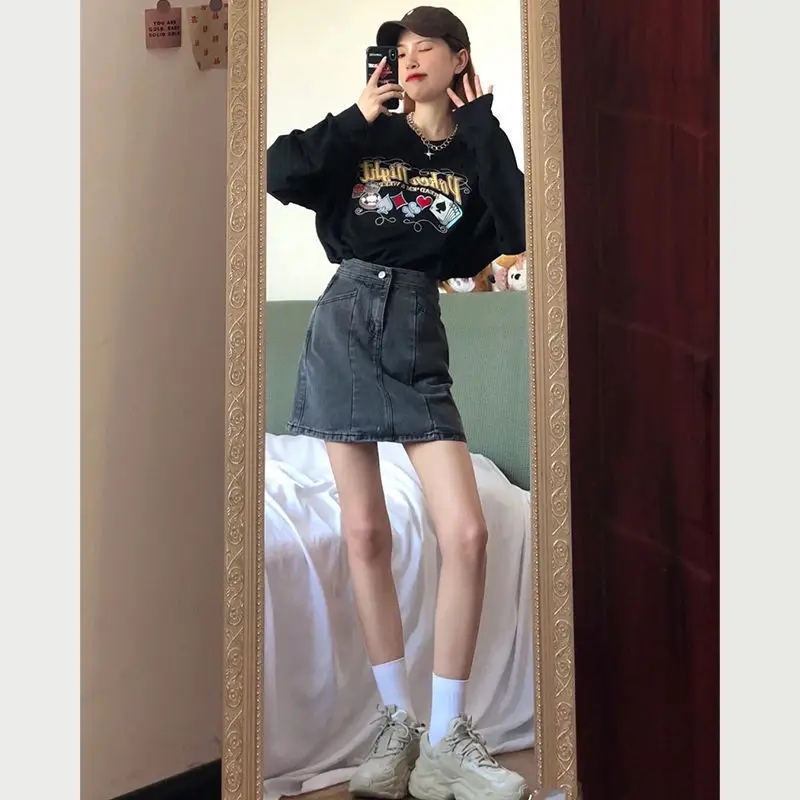 Saias femininas de lã verificadas plissadas uma linha saia para senhora do escritório workwear estilo britânico preppy estudante calor todos os jogos clássico