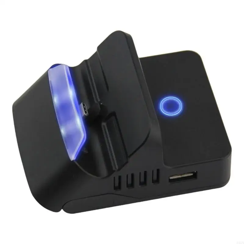 

Console Charging Dock Stand Compatiblility with Adapter Equipped USB Port for Game Playing Video Converter