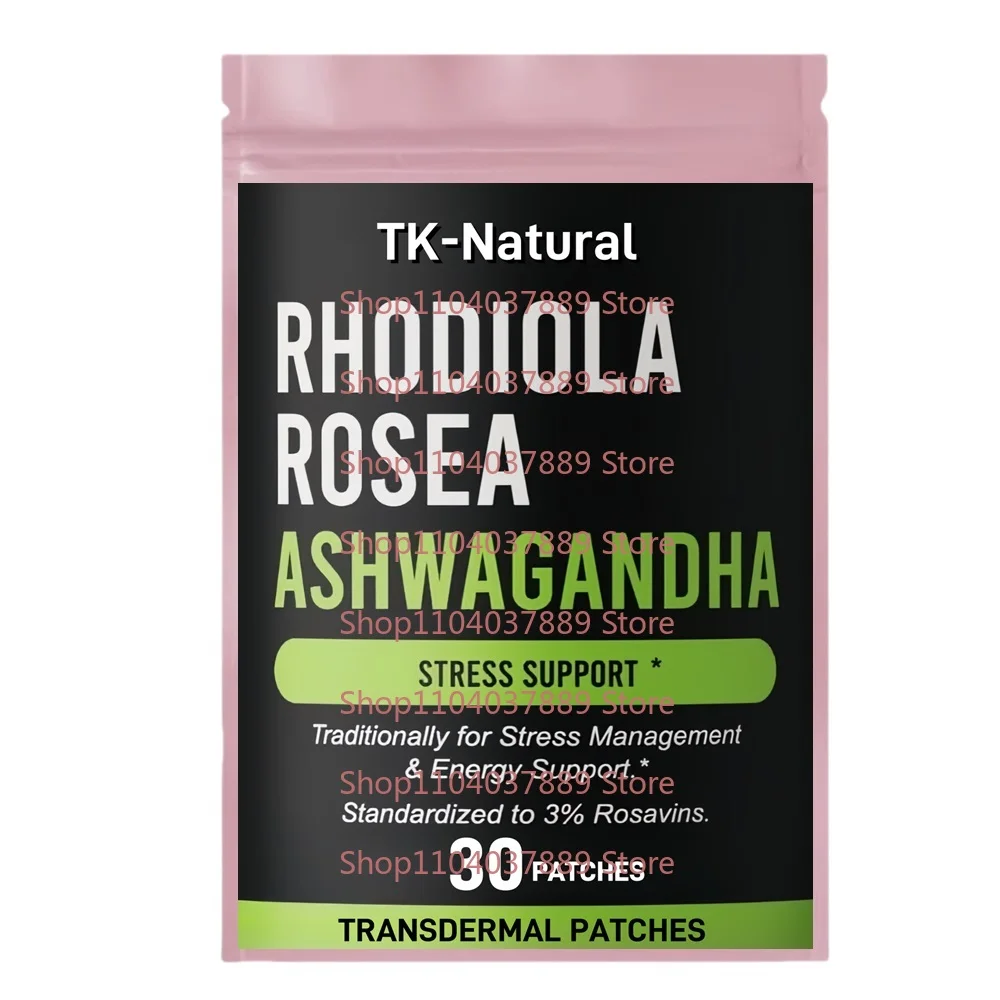 

30 патчей Прозрачные патчи Rhodiola Rosea — помогают стресс, энергию и фокус.