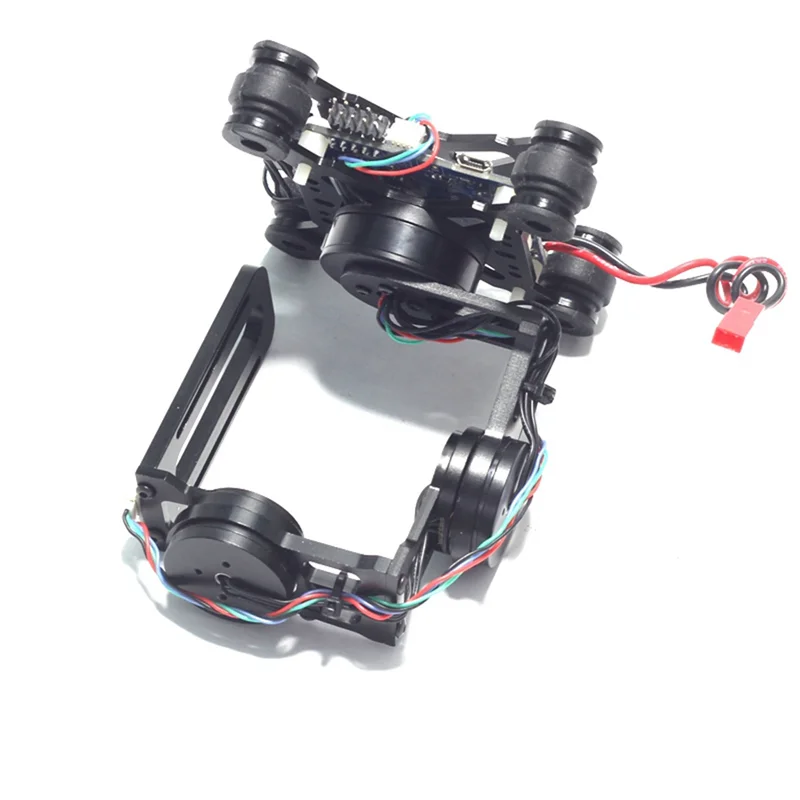 For FPV Aerial Shooting SCT Hawkeye Gimbal Module 2-Axis Gimbal 3-Axis 2D Brushless Gimbal Module Easy Install Easy To Use Black
