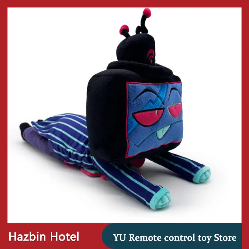 

Hot New Hazbin Hotel Vox Vaux Love Hat Niffty Cushion Plush Doll Cute Anime Peripherals Toy Birthday Christmas Gift