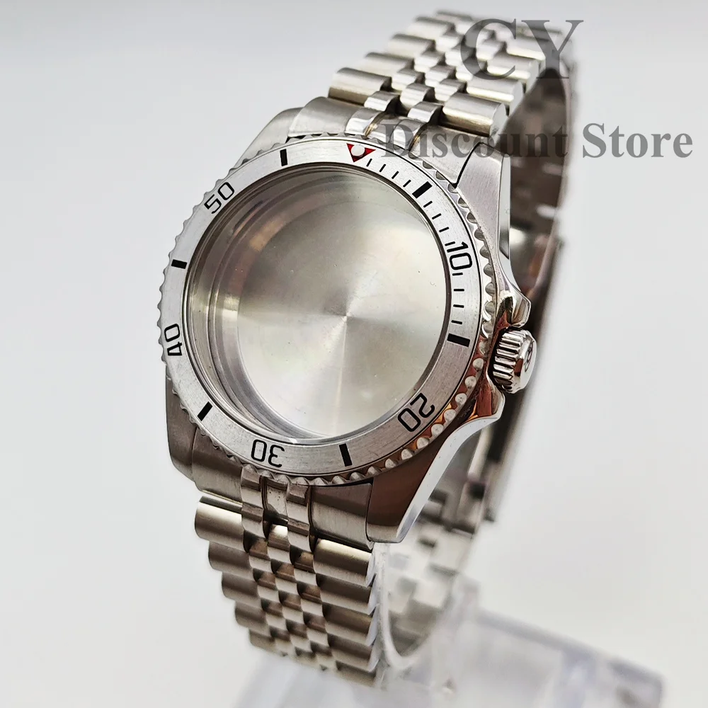 

RICHUS NH35 Watch Case 36mm Silver Sapphire Crystal Watch Case Fit NH35 NH36 ETA2824 2836 Miyota82-DG Movement Watch Accessories