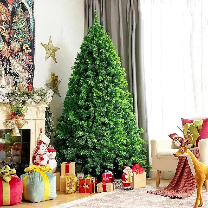 

Reusable Artificial Christmas Tree PVC Material Christmas Tree Home Hotel Decoration Outdoor Indoor Xmas New Year Navidad Gift