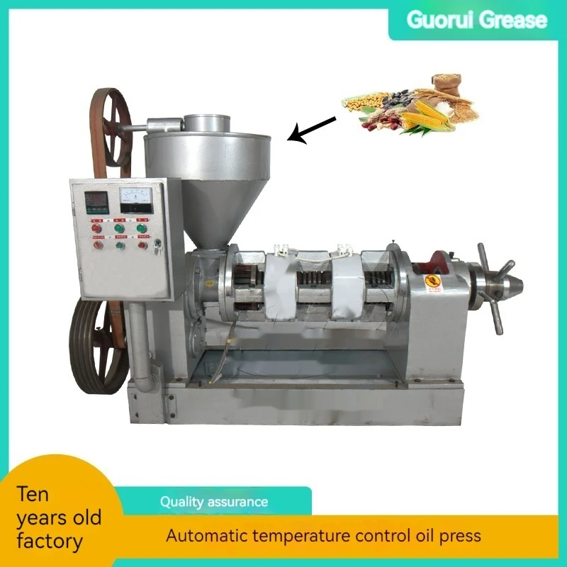 

New Automatic Temperature Control Commercial Sunflower Seed Oil Press Complete Set Of Equipment