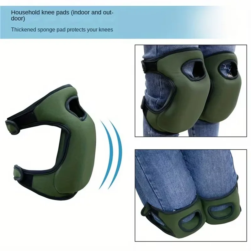 A pair of outdoor garden knee pads, kneeling pads, garden trim knee pads, scratch resistant knee pads