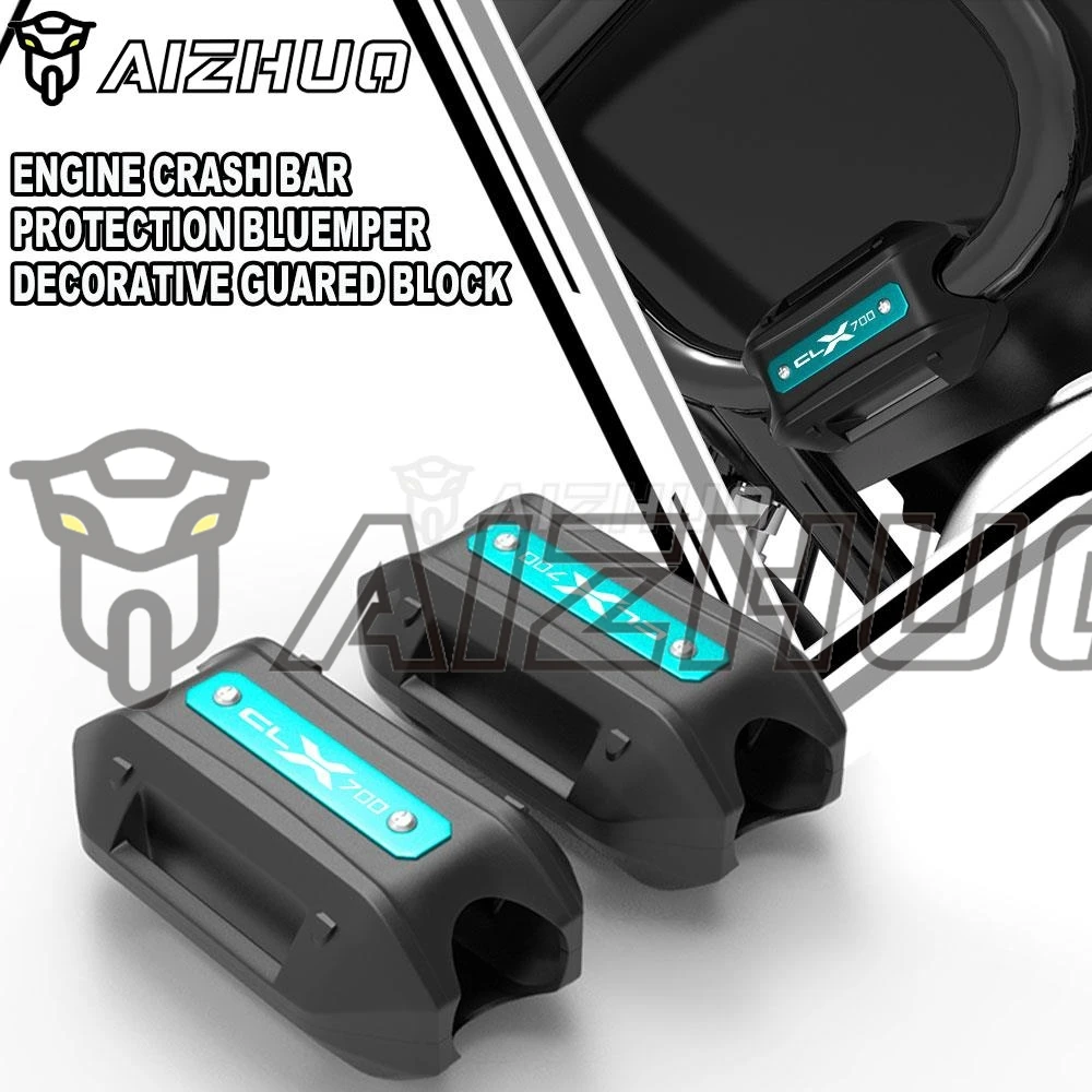 

Для CFMOTO 700CLX 700 CLX 700CL-X CLX700 2020-2025 мотоцикла 25 мм защита двигателя, защитный бампер, декоративный защитный блок