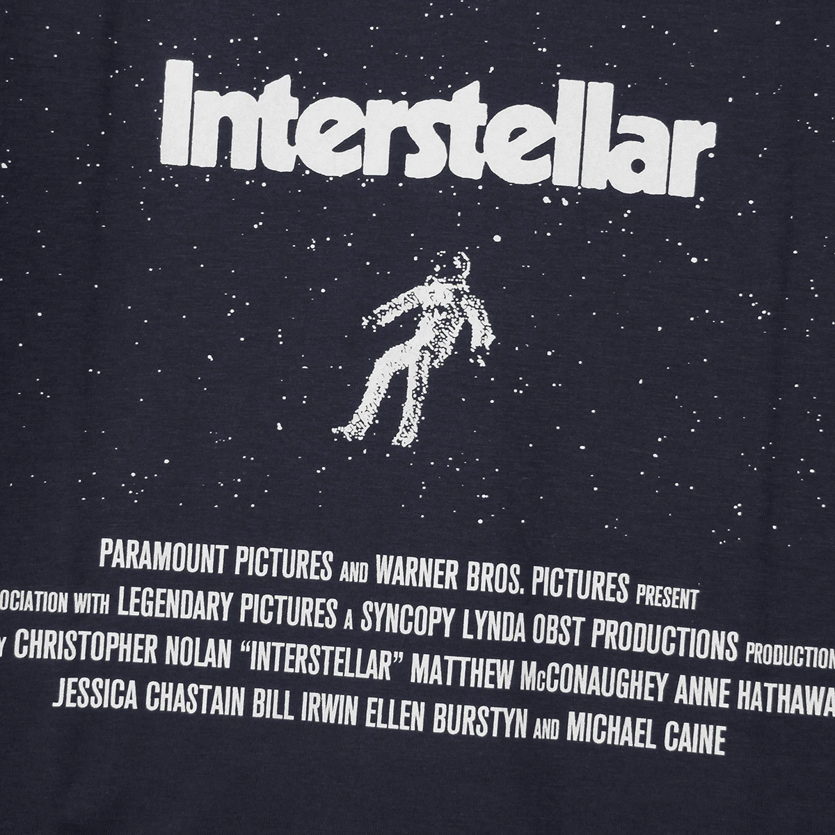 Interstellar T-Shirt Christopher Nolan Movie 2001 A Space Odysse Inception Source Code Men Cotton Long Sleeves Washed Tee Shirt
