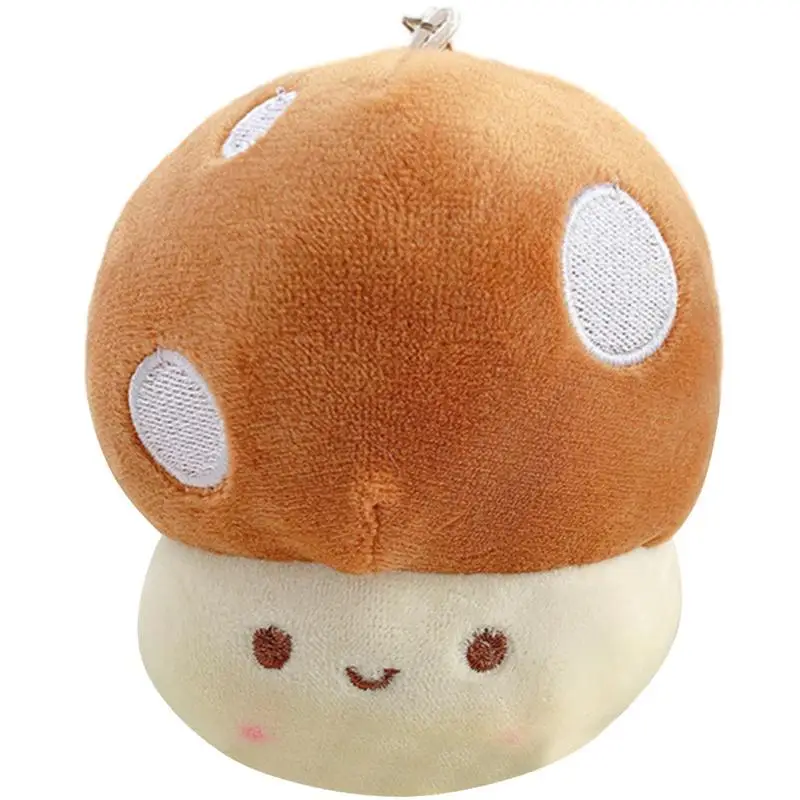 Stuffed Mushrooms Plush Cute Plushie Toy Doll Keychain Cartoon Kawaii Plushies Valentines Birthdays Gift For Kids