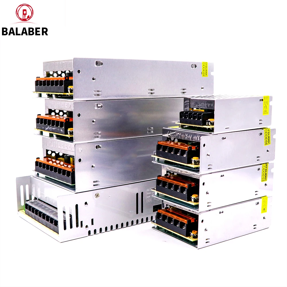 LED Power Supply Lighting Transformers 50W 60W 200W 300W 400W 500W AC190-240V Adapter Driver For Led Strip Lights DC12V/24V   4
