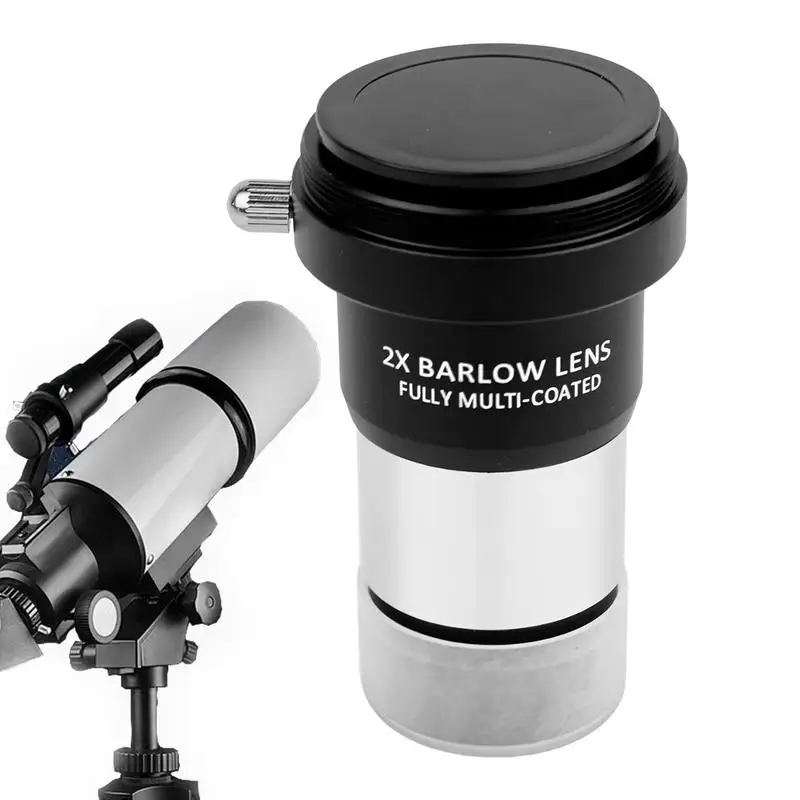 

Объектив для телескопа 1,25-дюймовая полностью покрытая резьбовая камера, интерфейсная лупа, 2-кратное увеличение, астрономический телескоп