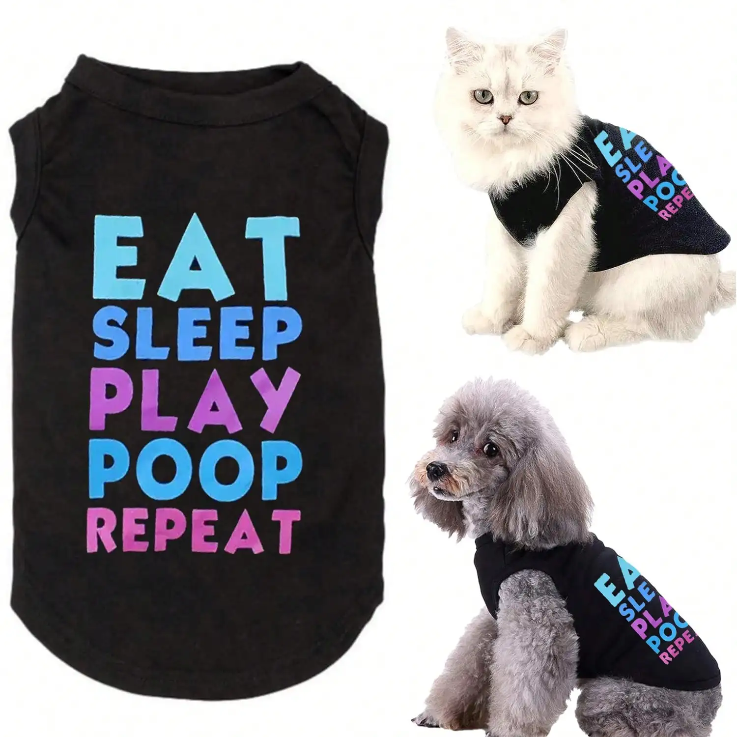 Cute Breathable Dog T-Shirt 1