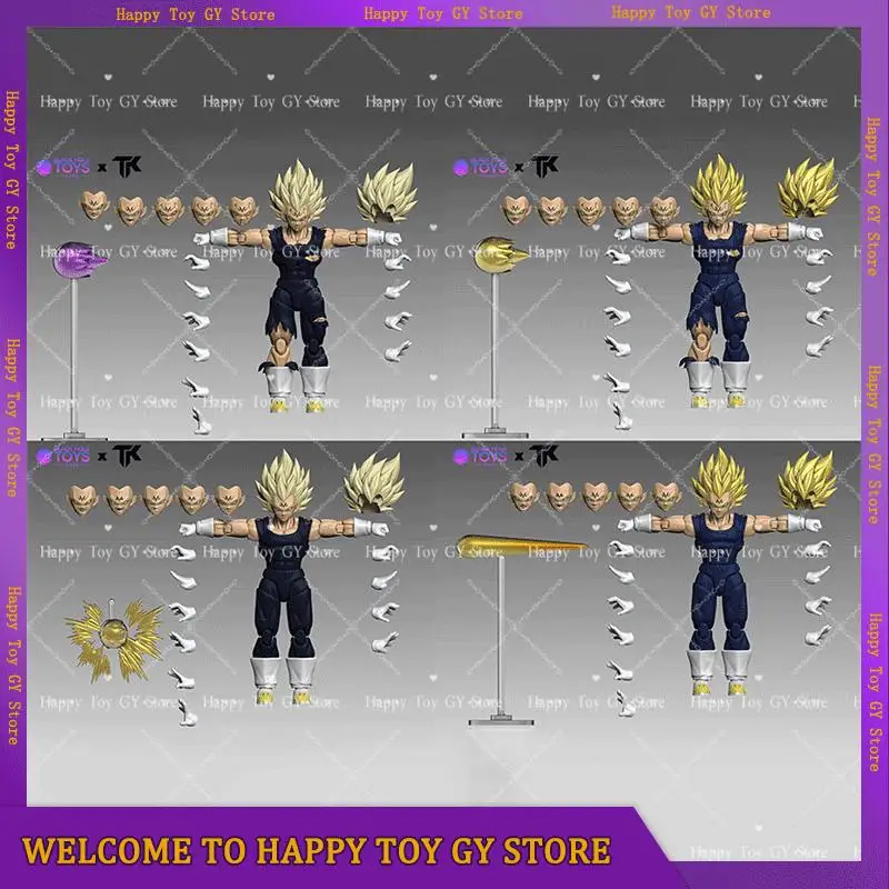 

Black Hole TK Dragon Ball Z SHF Vegeta Battle Damage Anime Figure Super Saiyan Vegeta Full Power Anime Action Figure Models Gifs