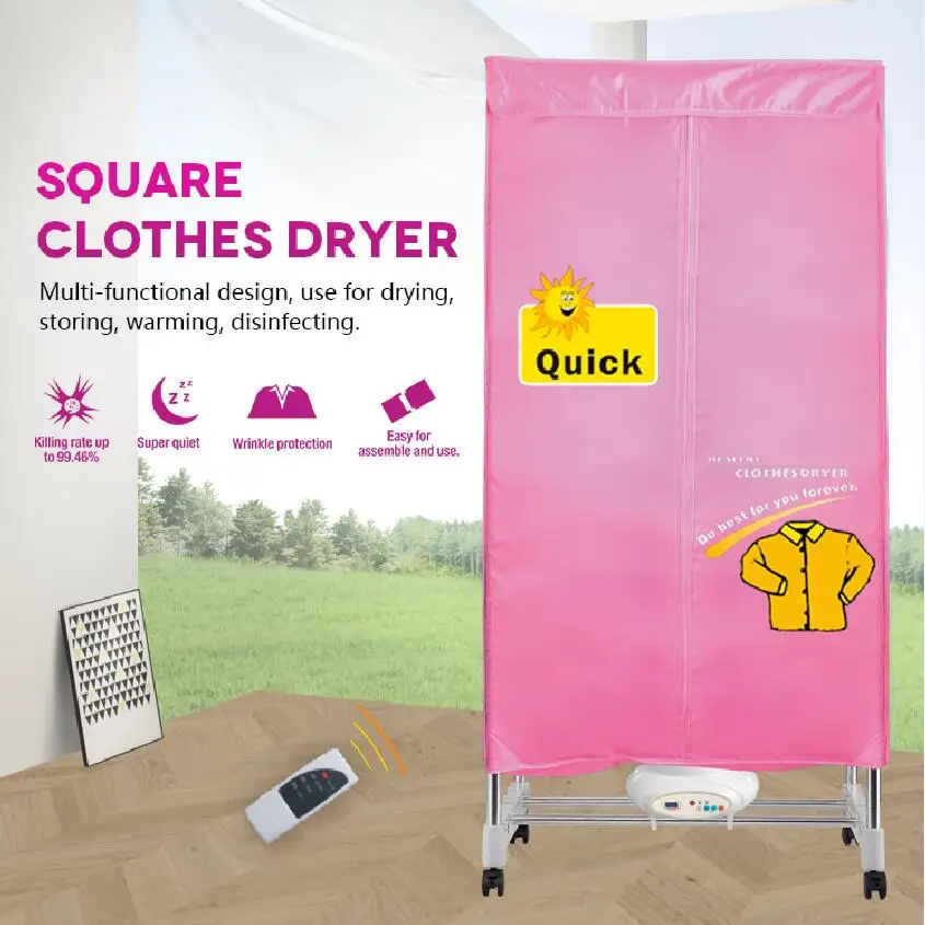 H-802YF 가정용 의류 건조기, 가정용 판매, 호텔용 의류 건조기, 리모컨 포함