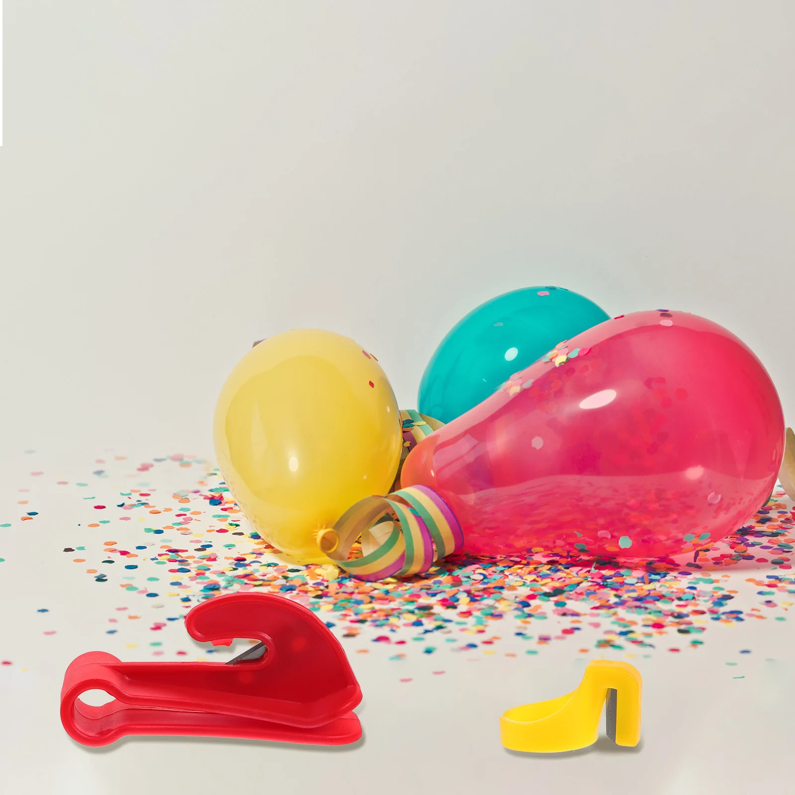 

4pcs Cutter Tool Portable Balloon Ribbon Cutting Blade For Clown Performance Party Decoration Kids Birthday Wedding Balloon
