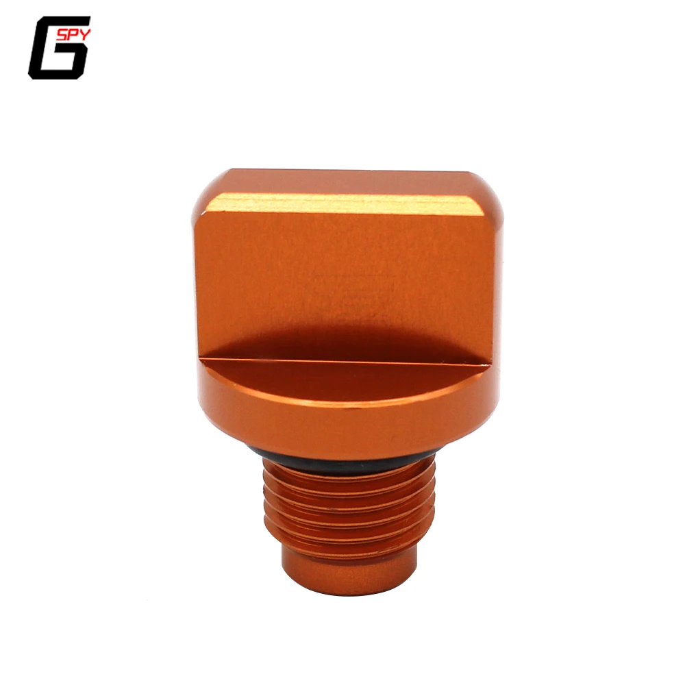 Motocycle For DUKE 125/200/390 RC 125/200/390 Motorbike Accessories Aluminum Engine Magnetic Oil Drain Plug Cap Cover Screws