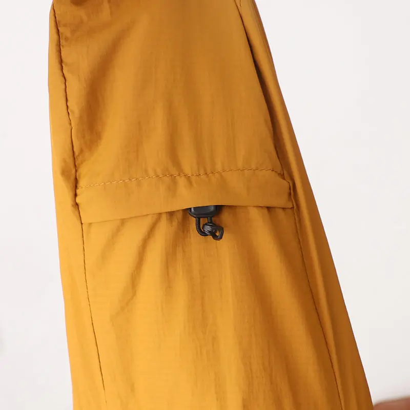 Outdoor-Herrenjacke aus Tech-Baumwolle mit Kapuze, gefüttert, 2026 Herbst-Winter, leicht, flauschig, kältebeständig, wasserdicht, lässiger warmer Parka. – Detail 18