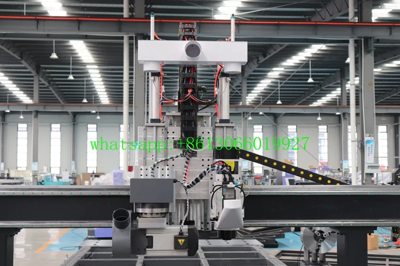 

2030 2040 2060 3D ATC Cnc Router Servo System Cnc Router Machine 6M Rotary Axis with Big Working Size