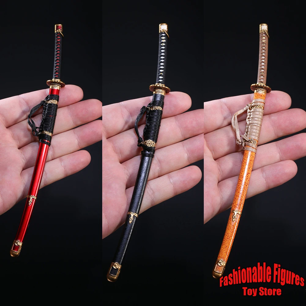 

LS2022-10 1/6 Scale Soldier Die-Casting Alloy Japanese Samurai Weapon Series Collaction Accessory For 12Inch Action Figure Body