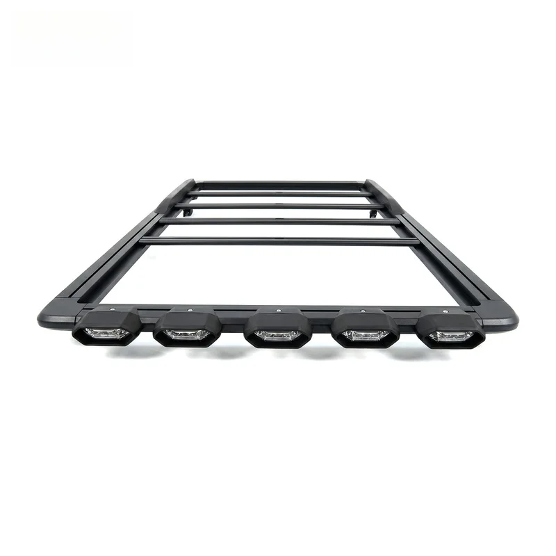 High Quality Anti-Rust Aluminum Heavy Duty Roof Rack Cargo Platform Exterior Accessories Fit SUV Off-Road Durable Design Black